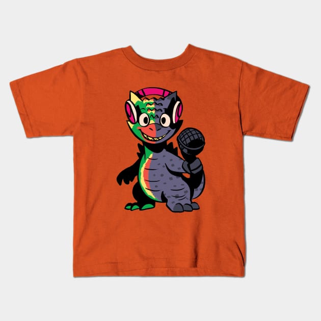 Posta the Podcast Monster! Kids T-Shirt by ICFAMMPOD: THE TEEPUBLIC STORE 